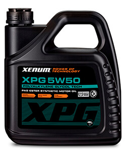 Моторное масло Xenum XPG 5W50 (4л)