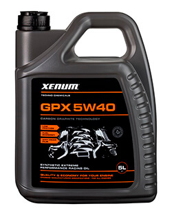 Моторное масло Xenum GPX 5W40 (5л)