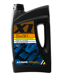 Моторное масло Xenum X1 5W30 (5л)